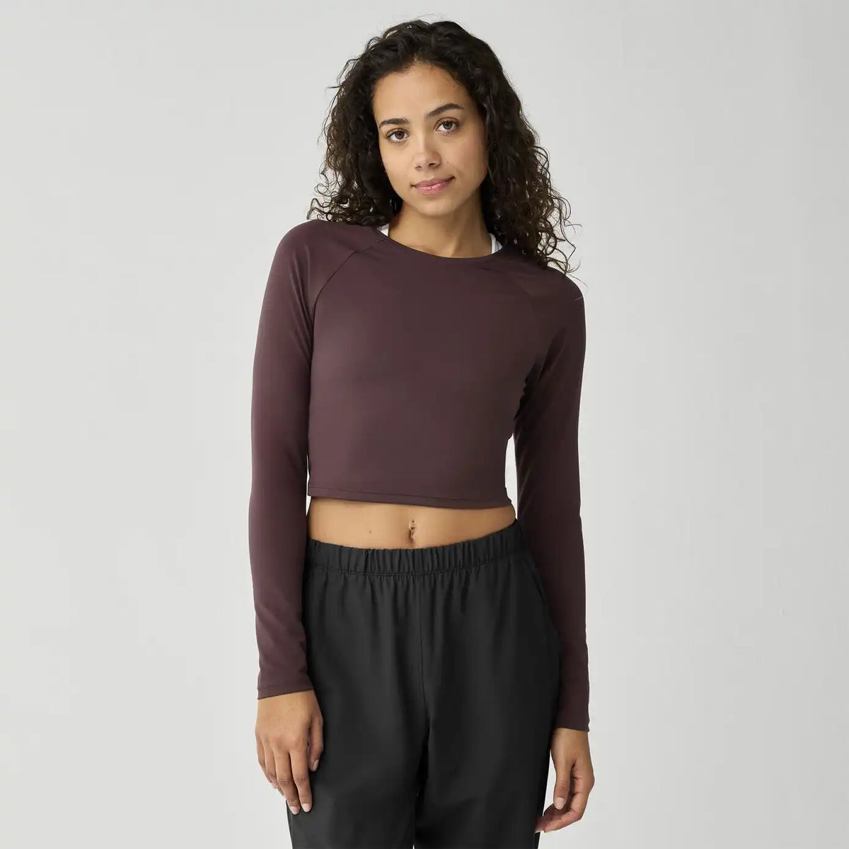 Luxe Crop Long Sleeve